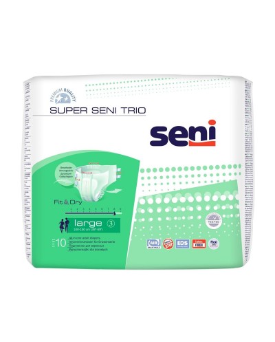 Super SENI TRIO Atmungsaktive Inkontinenzhose mit Klettverschlüssen - 1