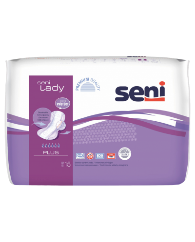 Seni Lady Plus - atmungsaktive Einlagen für Frauen - 4