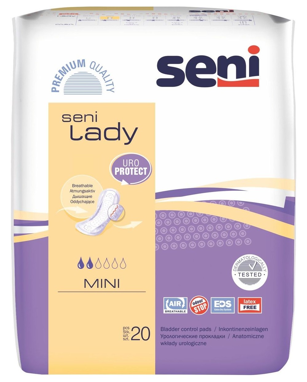 Seni Lady Slim mini Inkontinenzeinlage für Frauen - 1