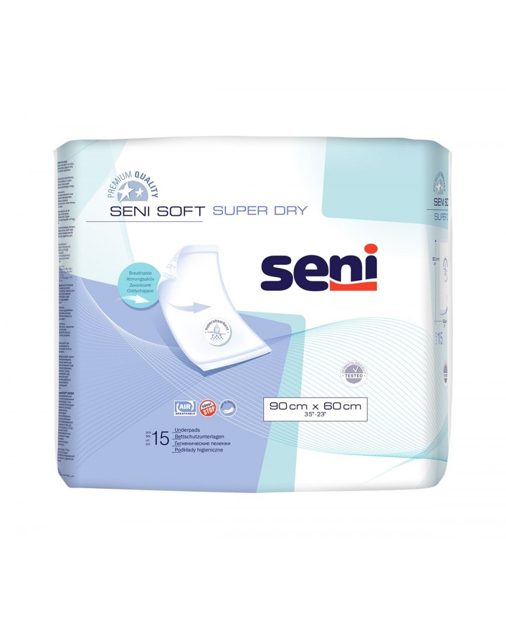 SENI Soft Super Dry Bettschutzunterlage mit Superabsorber - 4