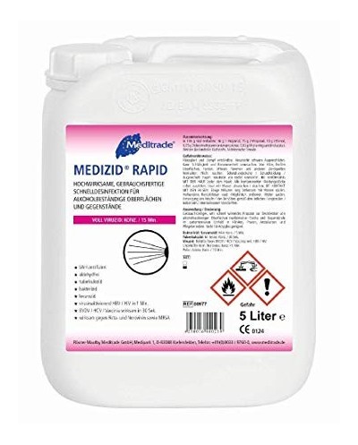 Medizid® Rapid 5 Liter Kanister - 1