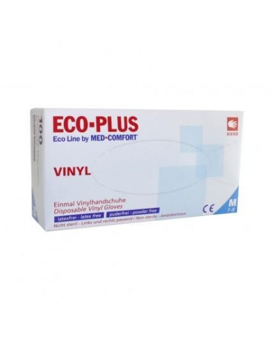 ECO-PLUS Vinyl-Untersuchungshandschuh puderfrei - 1