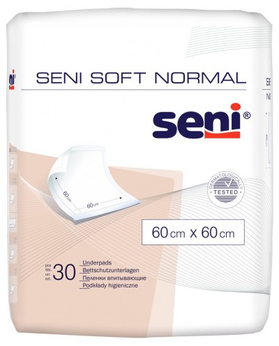 Seni SOFT Normal 60 x 60 cm Bettschutzunterlagen - 1