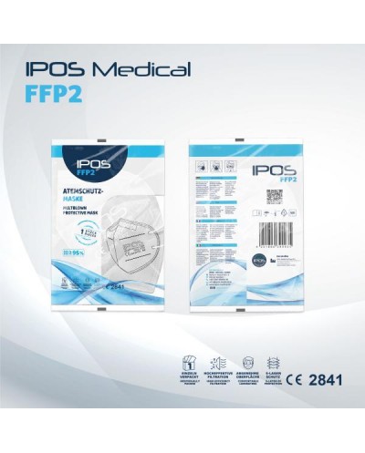 IPOS-MEDICAL FFP2-Atemschutzmaske, Weiß 10er-Box - 2