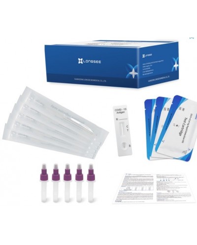 Longsee 2019-nCoV Ag Rapid Detection Kit (Immuno-Chromatography), 25 Stück - 1
