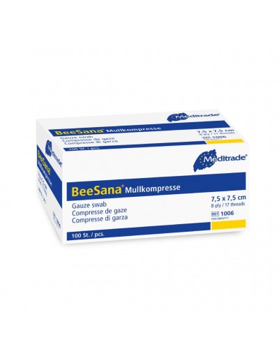 BeeSana® Mullkompresse - 12-fach, unsteril - 1